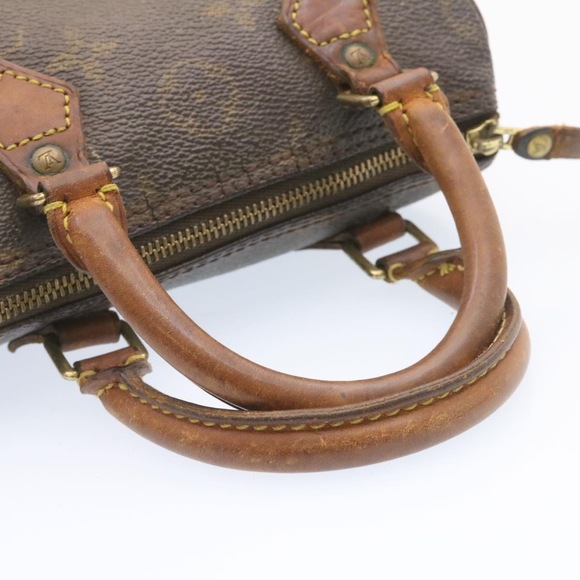 LOUIS VUITTON Monogram Mini Speedy Hand Bag 2way M41534 LV Auth 26887 - Picture 8 of 15
